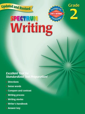 cover image of Writing, Grade 2